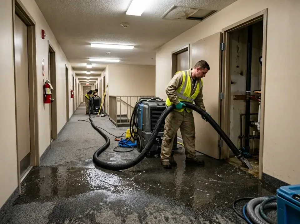 multi-unit-apartment-hallway-f-005 — frequently asked questions, Emergency Burst Pipe Water Extraction & Removal in Bremerto…